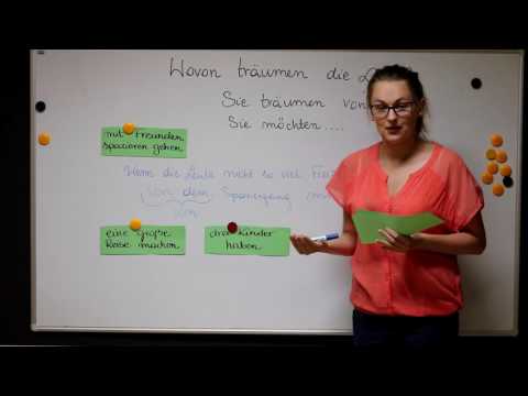 Niemiecki od poziomu A2 - What do people dream about?