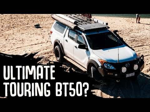 MAZDA BT50 TOURING SETUP - Tub and canopy ready for touring Australia by 4x4