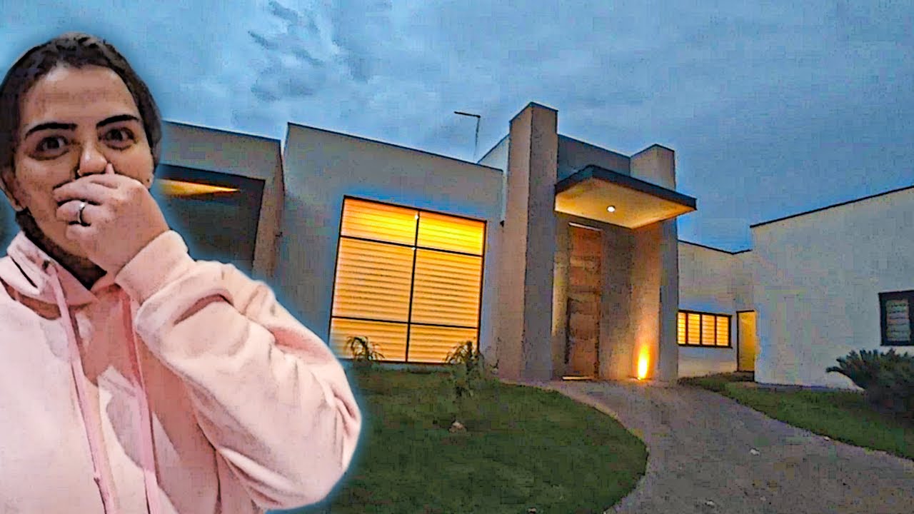 Levei a bruna na casa nova - ela ficou em choque