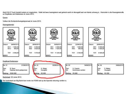 REKENINGKUNDE GRAAD 8: 18 Mei 2020 - periode 4 (18084)