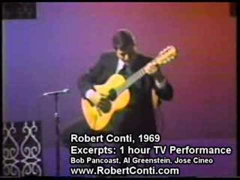 Nylon String Robert Conti Guitar 1969