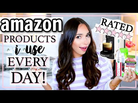 AMAZON PRODUCTS I USE EVERY DAY! WHAT TO BUY! | Alexandra Beuter