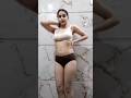 Hot Slim Girl Dress Change In Bathroom