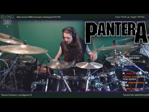 Pantera - "I'm Broken" - Drums