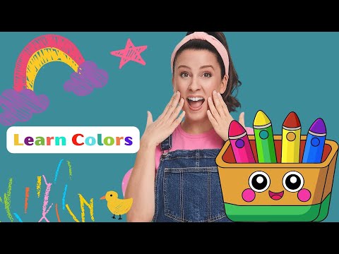 Learn Colors for Kids with Ms. Rachel | Simple Catchy Color Songs | Red, Blue, Yellow,  Green & More