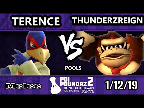 Poi Poundaz 2 - Terence (Falco) Vs. ThundeRzReiGn (DK) SSBM Singles Pools