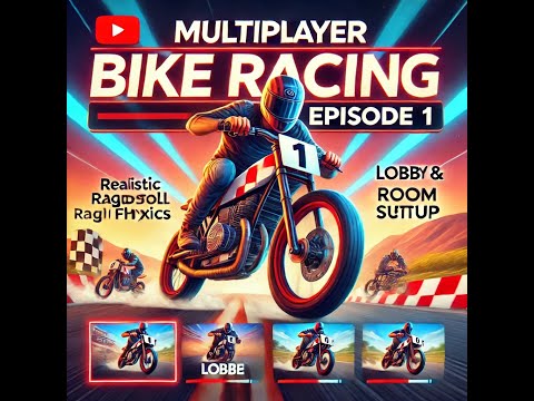 Multiplayer Bike Racing Game Development - Episode 1: Lobby & Room Setup – video thumbnail