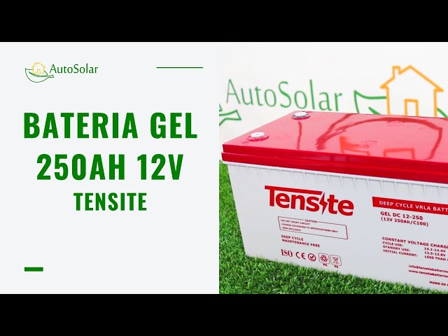 Batería GEL 12V 250Ah Tensite