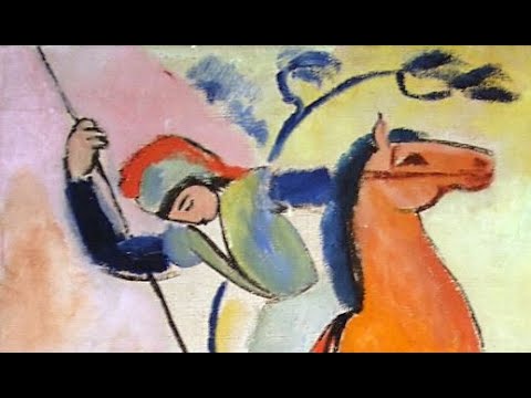 Heiliger Georg von August Macke - Video von Günter Frei (Official Video)