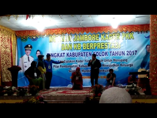 Pentas seni PKK Kab Solok 2017 ( Juara 2 )