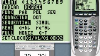 Radian vs Degree Mode on your TI-84 Graphing Calculator - tiskills.com