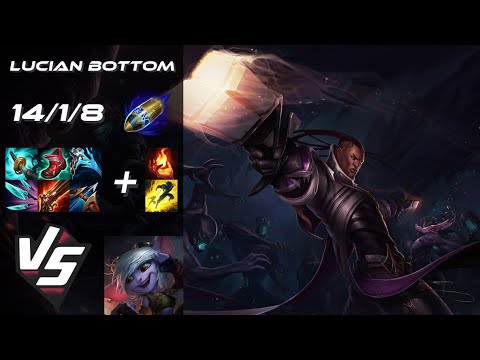 BOTTOM Lucian vs Tristana - NA Challenger Patch 14.8