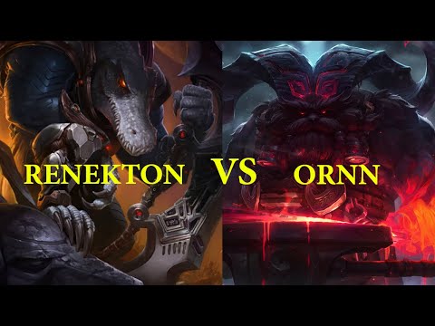 Renekton Vs Ornn Laning Phase (Educational)