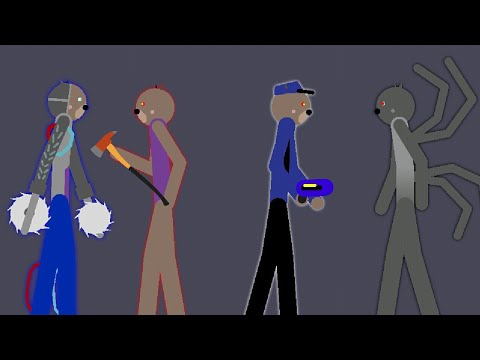 Doggy vs Cyborg Doggy vs Officer Doggy vs Nightmare Doggy - Piggy Animation