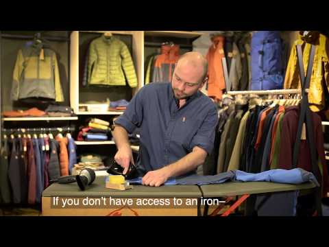 Fjällräven - How to wax G-1000 Hybrid Garments Fjällräven - How to wax G-1000 Hybrid Garments