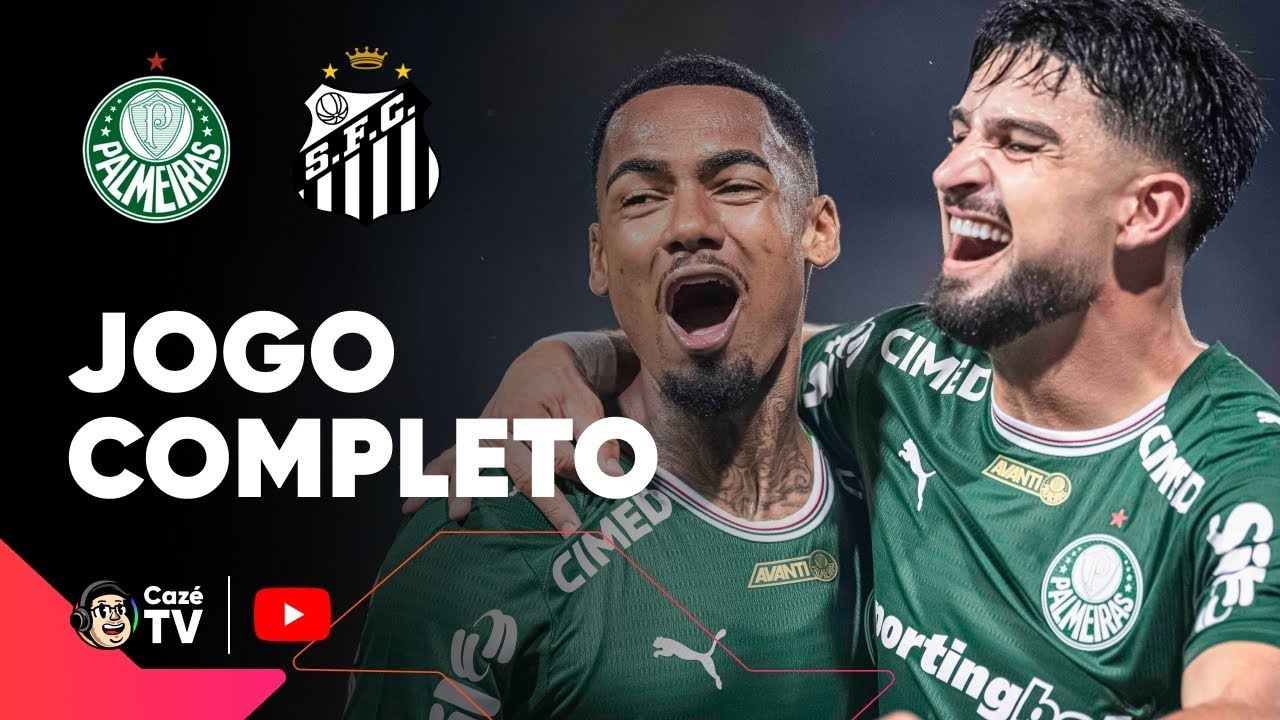 JOGO COMPLETO: PALMEIRAS X SANTOS | PAULISTÃO 2026 | FASE DE GRUPOS | 2ª RODADA