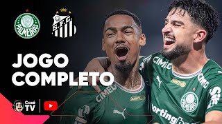 JOGO COMPLETO: PALMEIRAS X SANTOS | PAULISTÃO 2026 | FASE DE GRUPOS | 2ª RODADA