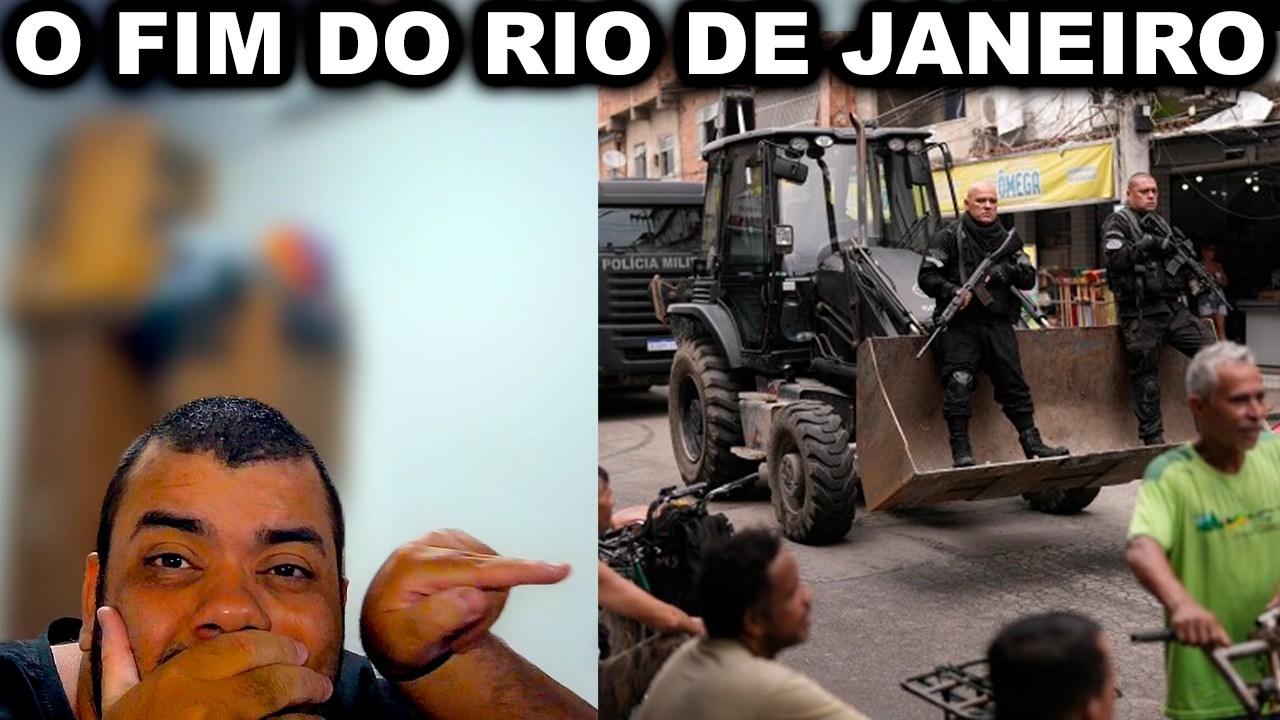 O Rio de Janeiro acabou e ninguém liga
