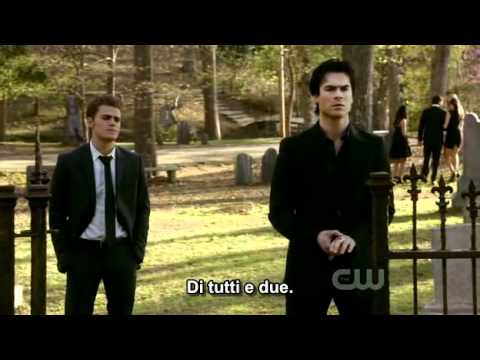 The Vampire Diaries 2x21 John & Jenna's Funeral - SUB ITA