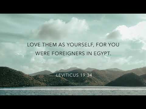 Leviticus 19:34 - iDisciple Daily Verse