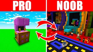 Minecraft NOOB vs. PRO: SWAPPED ARCADE in Minecraft (Animation Compilation)