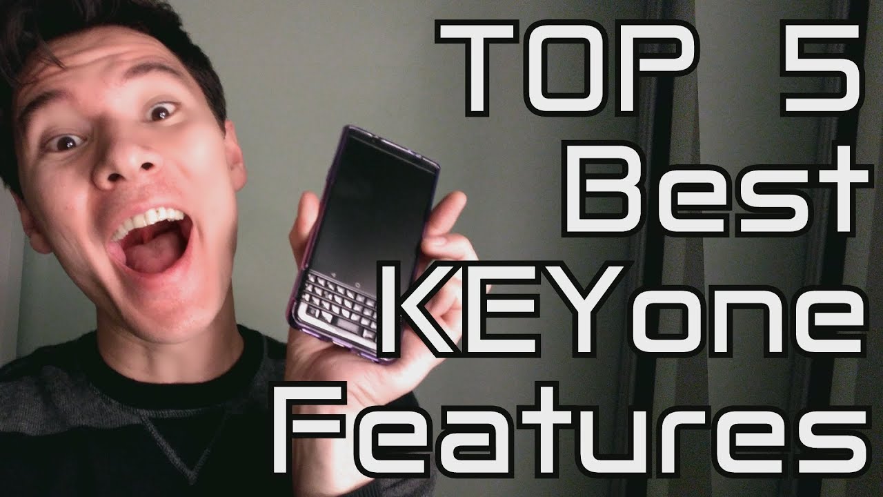 TOP 5 BEST BLACKBERRY KEYone BLACK EDITION FEATURES! (After 1 month of use)
