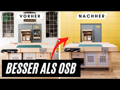 Kein Bock auf OSB-Wände in der WERKSTATT? Dann NIMM DAS! | Jonas Winkler