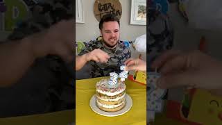 Birthday Cake Surprise For Bryan! 🥳