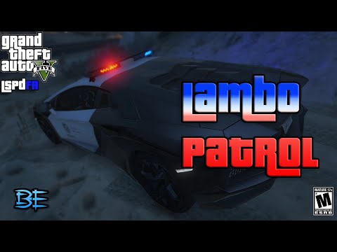 GTA 5 LSPDFR - Fast Lambo Highway Patrol!