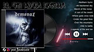 DEMONAZ "March Of The Norse" 2021 Noruega EL SITH MUSICA EXTREMA Black Metal