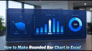 How to Create a Rounded Bar Chart in Excel for Better Dashboard Design