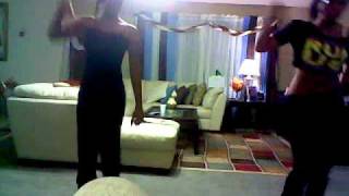 masha and ebonee dancing to DUECES BY CHRIS BROWN . dejans choreo.