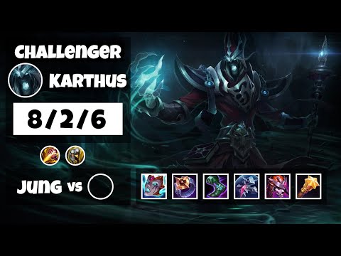 Karthus vs Kha'Zix BR Challenger JUNGLE (8/2/6) - v11.11