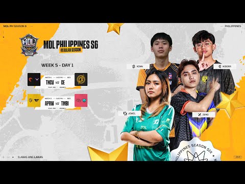 🔴 LIVE | MDL PH S6 | FILIPINO - Week 5 Day 1