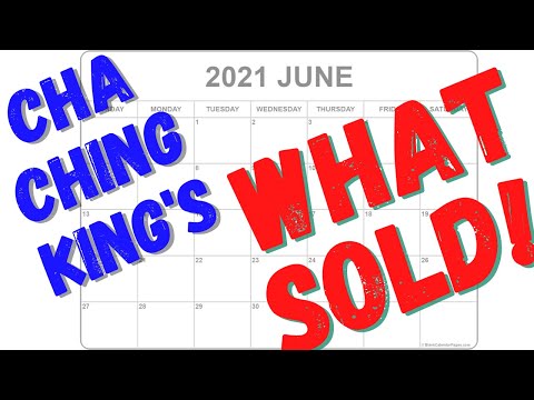 What Sold on EBAy in June 2021!  Gross Sales for the Month and 3 Sourcing Tips