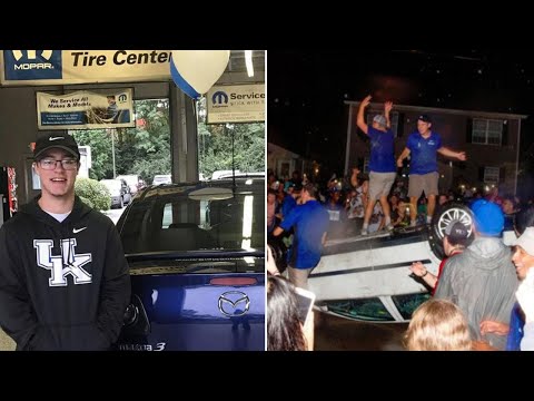 Teen Whose Car Was Totaled by University of Kentucky Fans Gets New One for Free