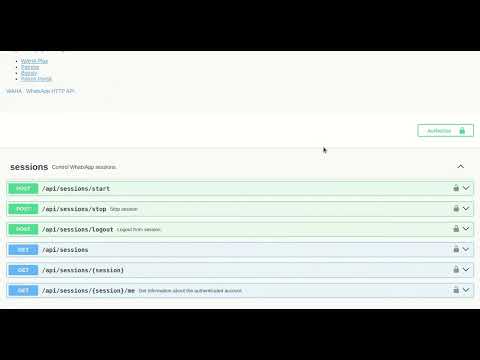 WAHA Swagger - Make WhatsApp HTTP API development easy!