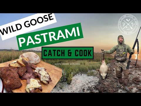 Wild Goose Pastrami - Long Island Waterfowl Hunting Catch and Cook