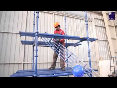 PonDhan Make Mild Steel Cuplock Scaffolding System, For Building Construction