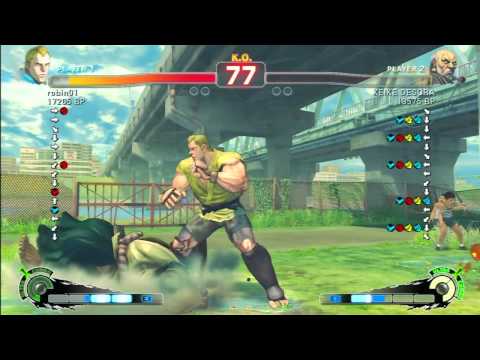 SSF4 Rank Match  robin01 (AB)  vs  KEIKE DESORA (GK)