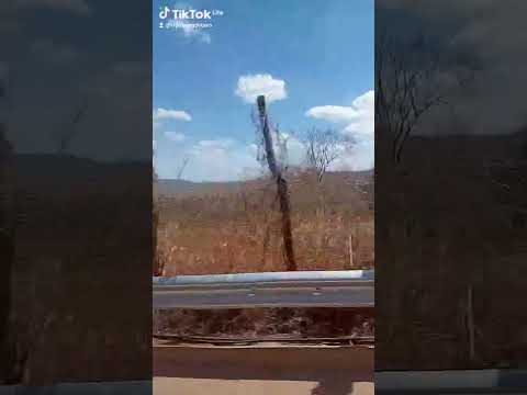 aqui pessoal decendo a serra de triunfo pernambuco