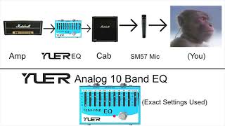 Video thumbnail for YUER YF-40 Ten Band Analog EQ VS Axe-Fx II Digital EQ Which is better? by YUER