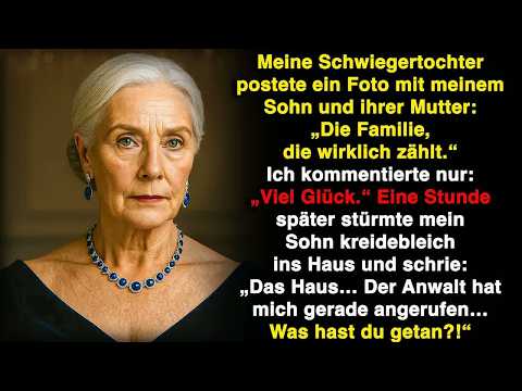 Meine Schwiegertochter demütigte mich – ich sagte viel Glück und nahm ihr alles weg!