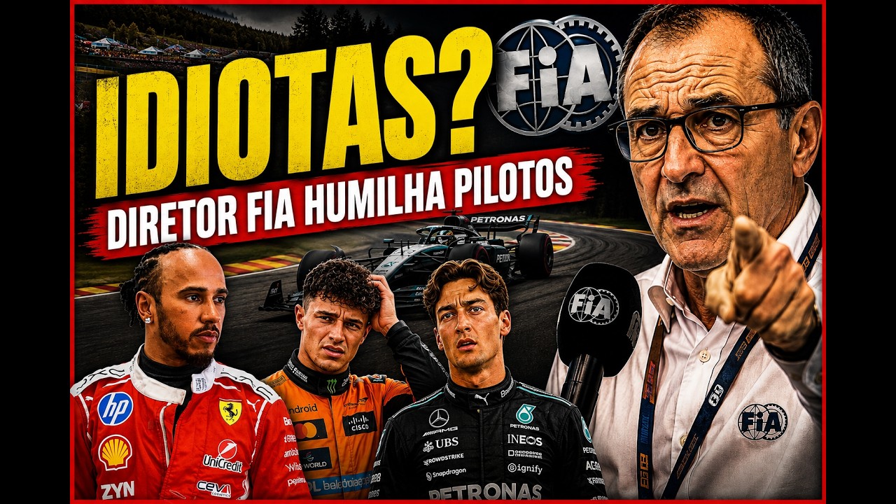 IDIOTAS? DIRETOR DA FIA HUMILHA PILOTOS DA FORMULA 1 2026