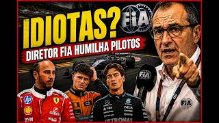 IDIOTAS? DIRETOR DA FIA HUMILHA PILOTOS DA FORMULA 1 2026
