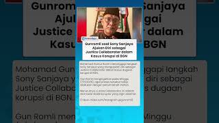 Gunromli PDIP soal Sony Sonjaya Ajukan Diri Jadi Justice Collaborator Kasus Korupsi BGN