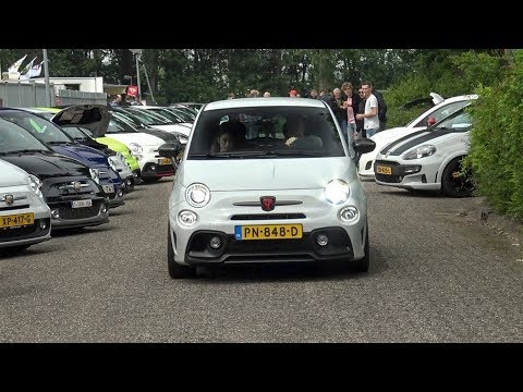 Tuned Abarth's Accelerating, Anti-Lag! 695 XSR, Punto Evo SS, 595 Competizione etc!
