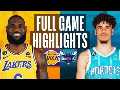 Los Angeles Lakers vs. Charlotte Hornets Full Game Highlights | Jan 2 | 2022-2023 NBA Season