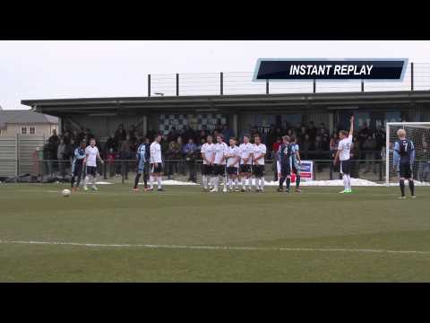 St Neots goal v Bedford Town