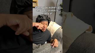 Download lagu When You Wake Up With Blurry Vision 🤣 #shorts mp3